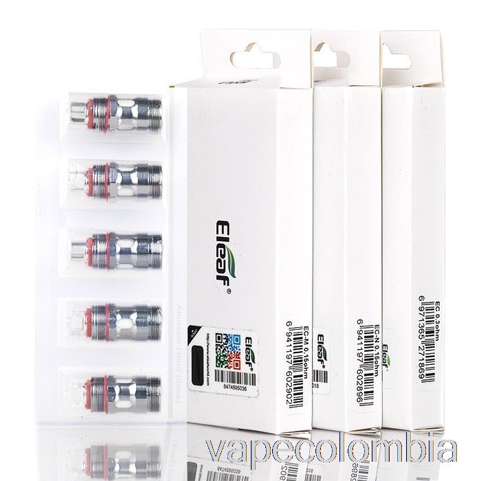 Bobinas De Repuesto Desechables Vape Eleaf Ec Bobinas 0.15ohm Ec Tc-ni